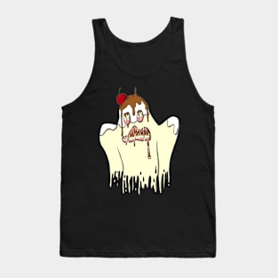 Ice Cream Ghost Tank Top